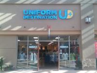 Front of Uniform Destination in the Outlets at Traverse Mountain in Lehi, UT.